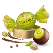 Конфеты «Esfero» из молочного шоколада со вкусом фисташки