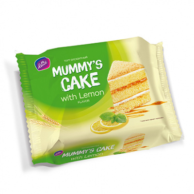 Торт бисквитный «Mummy's cake» лимонный