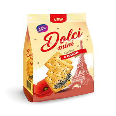 Крекер Dolci mini с маком