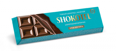 SHOKOTEL темный шоколад с начинкой крем-коктейль