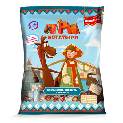 "ТРИ БОГАТЫРЯ" с молоком