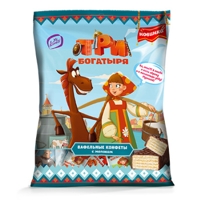 "ТРИ БОГАТЫРЯ" с молоком