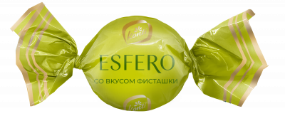 Конфеты «Esfero» из молочного шоколада со вкусом фисташки ...