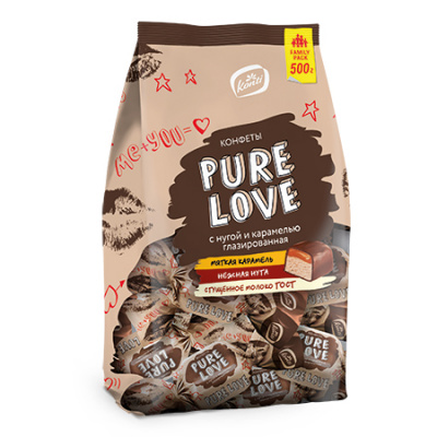 Pure Love nougat and caramel
