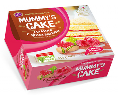 MUMMY'S CAKE малина с фисташкой