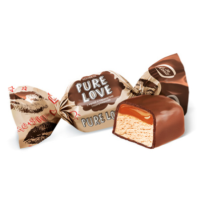 Pure Love nougat and caramel