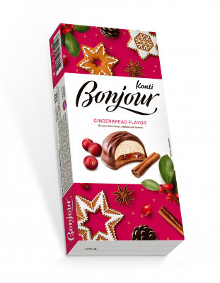Десерт Bonjour Konti вкус имбирный пряник