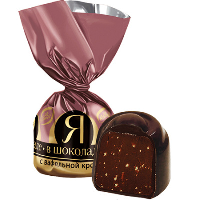 Я В ШОКОЛАДЕ с вафельной крошкой