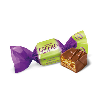 Esfero Luxe. Cocoa nougat with peanuts in caramel