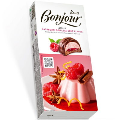 BONJOUR KONTI вкус глинтвейн с малиной