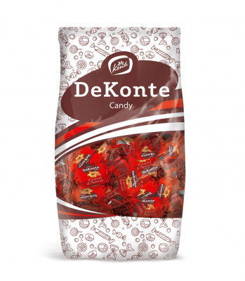 Конфеты DeKonte с карамелью и арахисом
