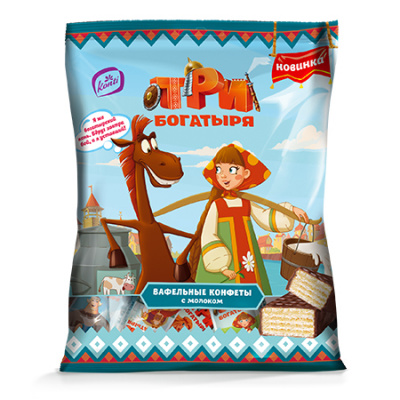 "ТРИ БОГАТЫРЯ" с молоком