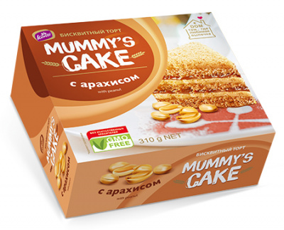 MUMMY'S CAKE с арахисом