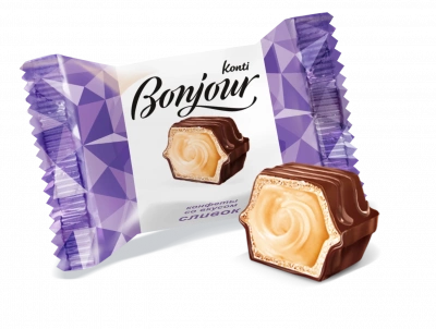 BONJOUR KONTI со вкусом сливок