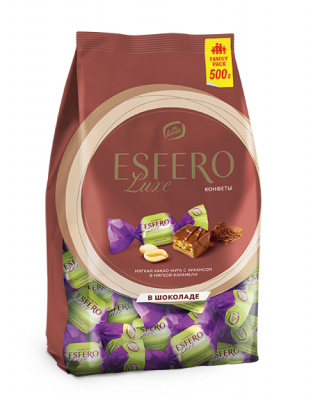 Esfero Luxe. Cocoa nougat with peanuts in caramel