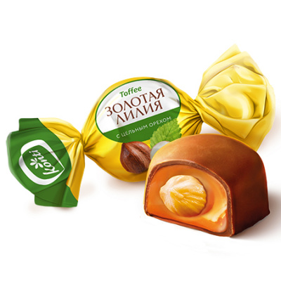 ЗОЛОТАЯ ЛИЛИЯ с цельным орехом