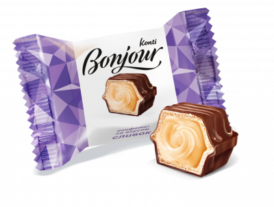 BONJOUR KONTI со вкусом сливок