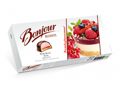BONJOUR KONTI со вкусом ягод