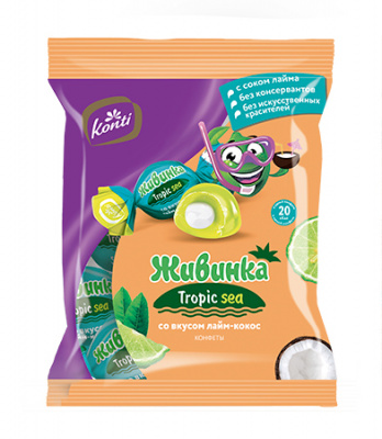 ЖИВИНКА TROPIC SEA со вкусом лайм-кокос