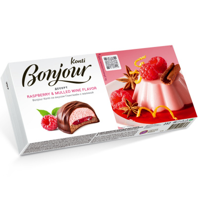 BONJOUR KONTI вкус глинтвейн с малиной
