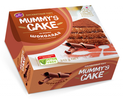 MUMMY'S CAKE со вкусом шоколада